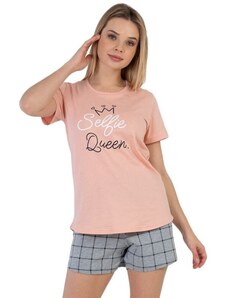 Vienetta Secret Selfie Queen női pizsama rózsaszín