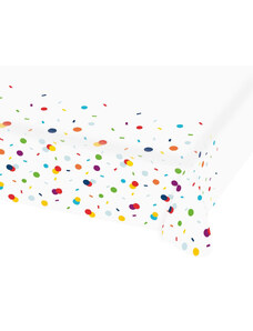 Konfettis Colorful papír asztalterítő 120x180 cm