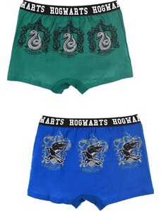 Dupla csomag Harry Potter boxer - kék/zöld