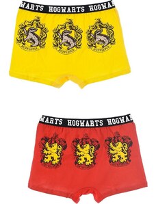 Dupla csomag Harry Potter boxer - sárga/piros