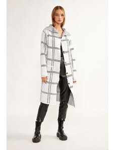 MONNARI női kabátok pulóver kabát mintával