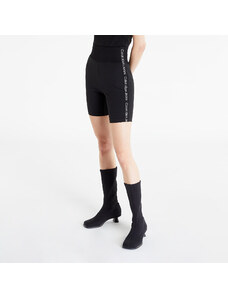 Női rövidnadrág Calvin Klein Jeans Logo Tape Milano Cycling Shorts Black
