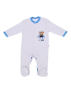 Csecsemő pamut pulóver Mamatti Hero