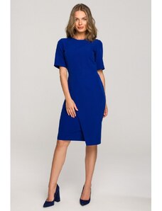 Stylove Női mini ruha Estridamor S317 búzavirág kék L