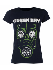 Metál póló női Green Day - Green Mask - ROCK OFF - GDTS05LN