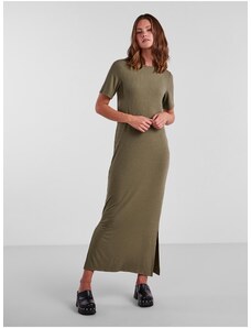 Khaki Women's Basic Maxi Dress Pieces Kylie - Women's