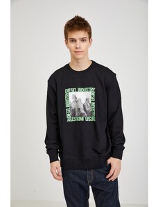 Black Men's Sweatshirt Diesel - Men