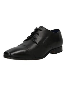 bugatti Fűzős cipő 'Morino' szürke / fekete