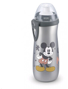 Gyermek sport itatópohár NUK Sports Cup Disney Cool Mickey 450 ml szürke *