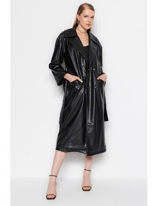 Női kabát Trendyol TWOAW23TR00016/Black