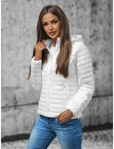 Ozonee Női átmeneti kabát Kennan fehér XL