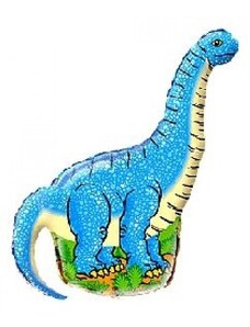 Dinosaur Blue dinoszaurusz fólia lufi 36cm