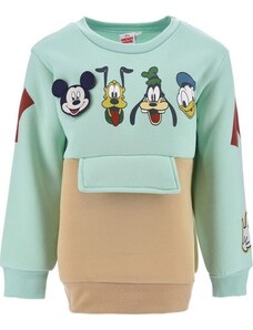 Disney pulóver nyomatokkal - menta/bézs