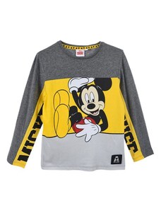 DISNEY Mickey egér sportos pulóver - szürke-sárga