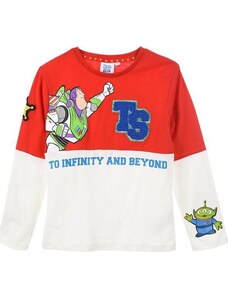 BASIC Toy Story fehér-piros fiú póló