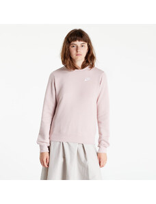 Női kapucnis pulóver Nike Sportswear Club Fleece Crewneck Sweatshirt Pink