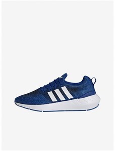 Dark blue men's brindle shoes adidas Originals Swift Run 22 - Men