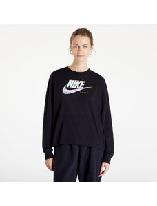 Női póló Nike Sportswear Women's Long-Sleeve T-Shirt Black