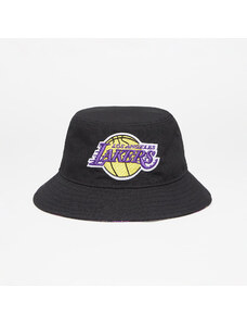 Sapka New Era Los Angeles Lakers Print Infill Bucket Hat Black