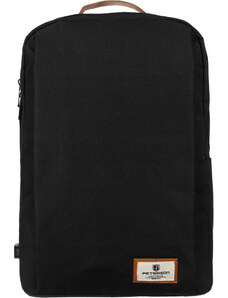 Peterson fekete tágas hátizsák [DH] Peterson Backpack PTN BPP-02