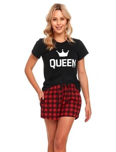 DN Nightwear Queen II női pizsama, fekete