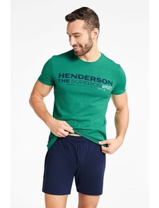 Henderson Fader férfi pizsama, zöld
