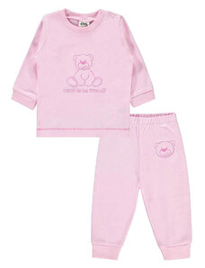 Civil Macis rózsaszín baba pizsama (Méret 62-68)