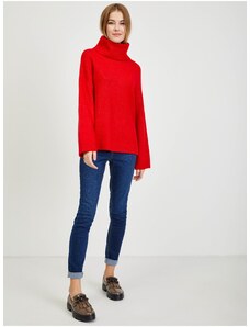 Orsay Red Ladies Sweater - Nők