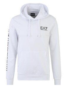 EA7 Emporio Armani Tréning póló fekete / fehér