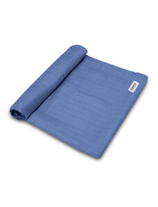 Lionelo Bamboo textil pelenka (120x120) - Blue denim