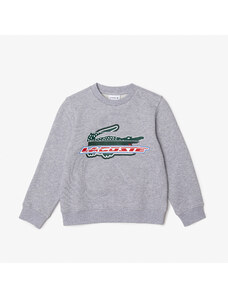 Lacoste Kids’ Organic Cotton Fleece Sweatshirt