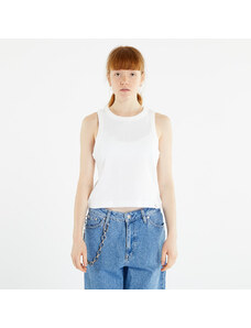 Női pulóver Calvin Klein Jeans Tab Rib Tank Top Bright White