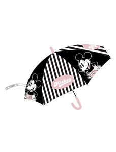 Disney Mickey gyerek félautomata esernyő csíkos Ø74cm