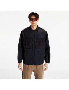 Férfi kabát Calvin Klein Jeans Mesh Ripstop Overshirt Black