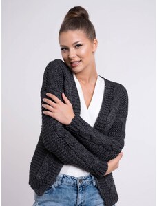 VERSABE Női kötött pulóver NEL sötétszürke