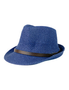 Štýlový pánsky klobúk v tmavo-modrej farbe A-57