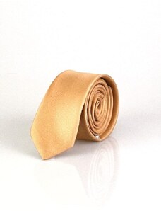 Elegáns férfi nyakkendő arany színben