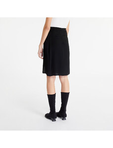 Szoknya Calvin Klein Jeans Tie Detail Midi Skirt Black
