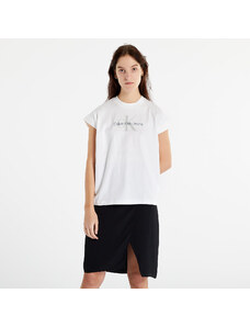 Női póló Calvin Klein Jeans Relaxed Monogram T-Shirt Bright White