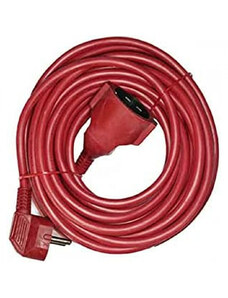 Hosszabbító Kábel EDM Rugalmas 3 x 1,5 mm Piros 15 m