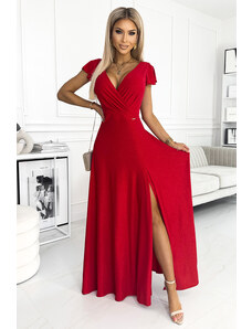Numoco Női estélyi ruha Crystal piros L