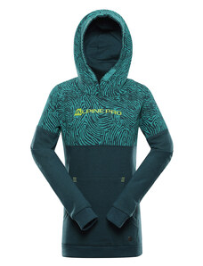 Kids cotton sweatshirt ALPINE PRO KYTORO SEA MOSS PA variant