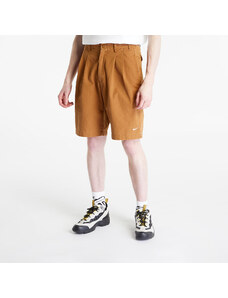 Férfi rövidnadrág Nike Life Men's Pleated Chino Shorts Ale Brown/ White