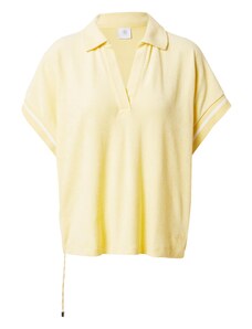 BOGNER Póló 'DELILAH' világos sárga / fehér