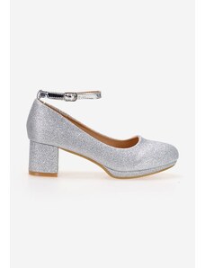 Zapatos Fresia ezüst lány cipő