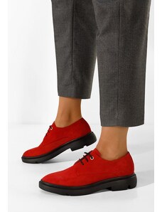 Zapatos Pelado v2 piros női derby cipő
