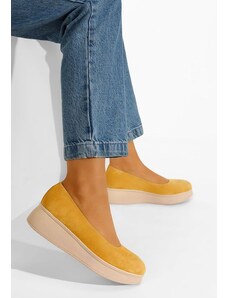 Zapatos Cantoria v2 sárga platform cipők