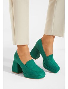 Zapatos Hoya zöld félcipő