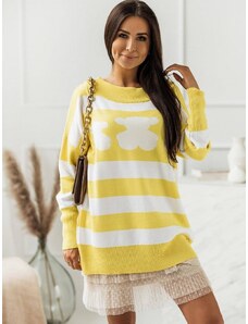 Sweater yellow Cocomore cmgB151.S09