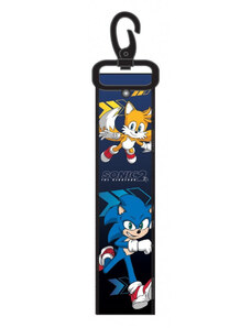Sonic a sündisznó kulcstartó sötétkék